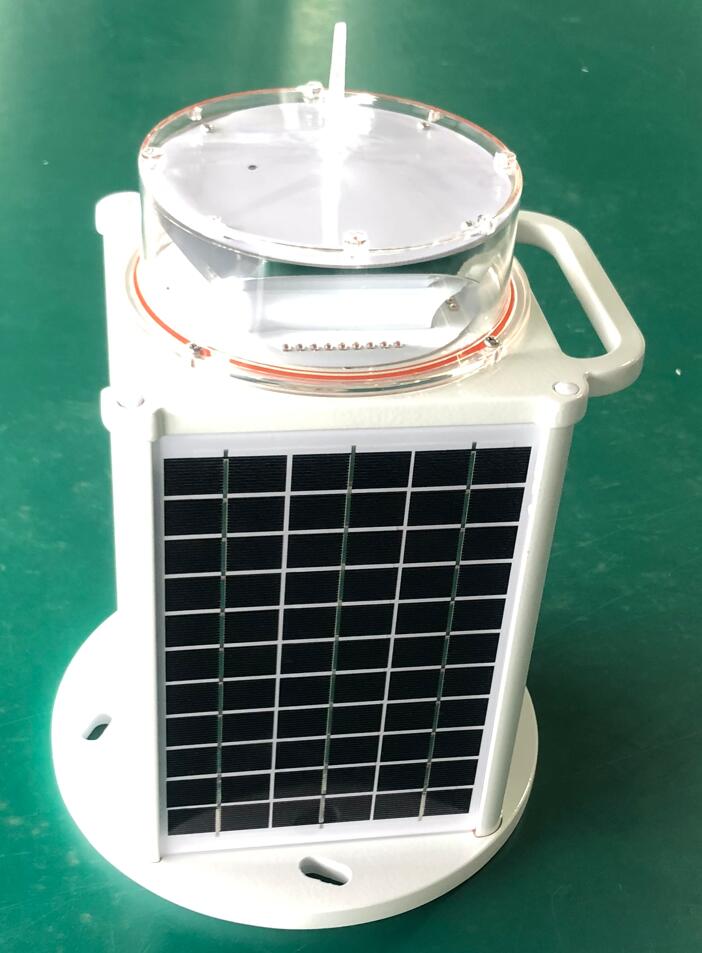 Solar aviation lights