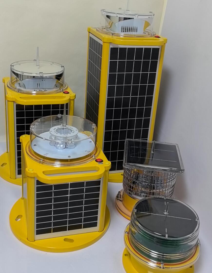 blue solar lanterns